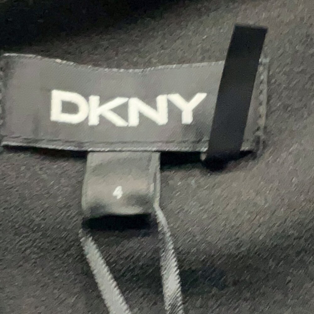 NWT Black Nautical Sailor inspired DKNY Dress, size 4 - Picture 9 of 14